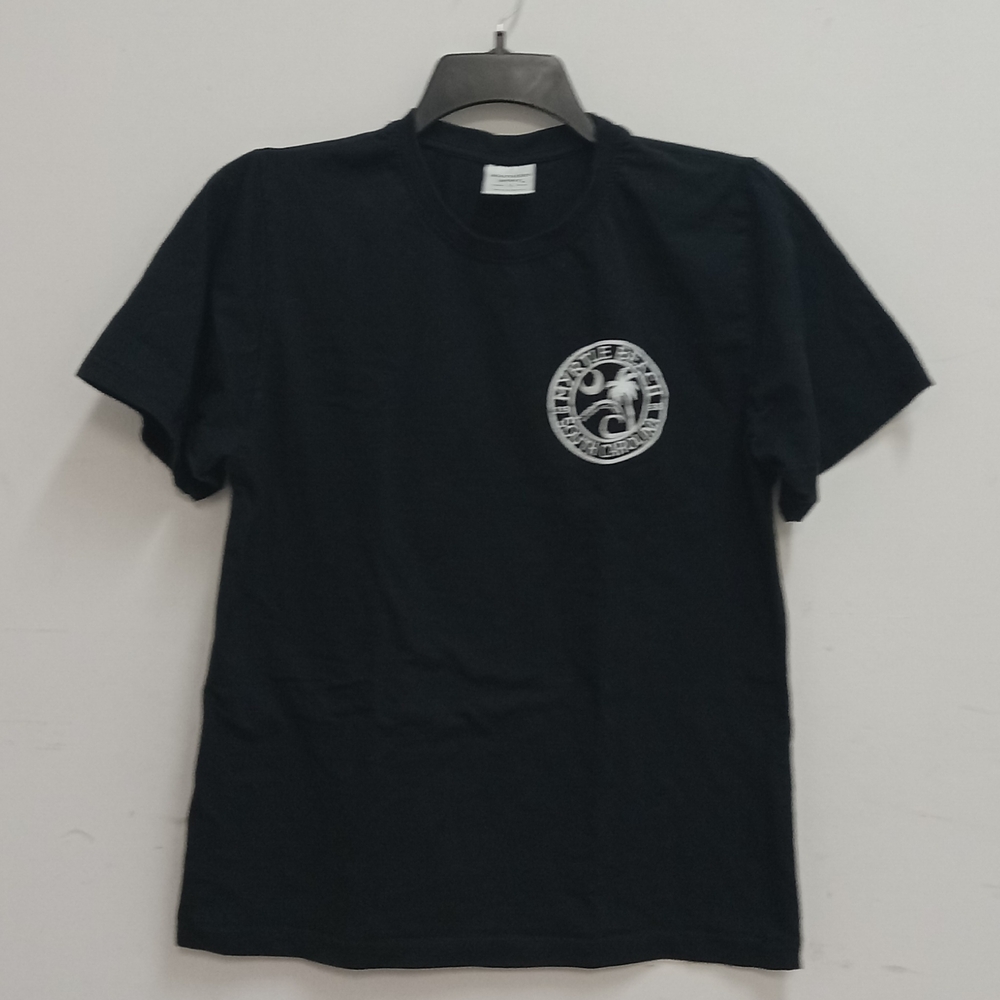 Men's Black Short Sleeve Crew Neck Tee Myrtle Beach